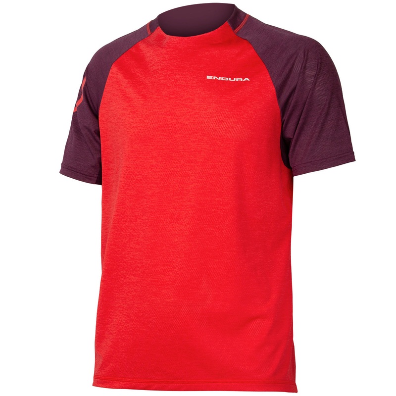 Maglia Endura SingleTrack - Rosso