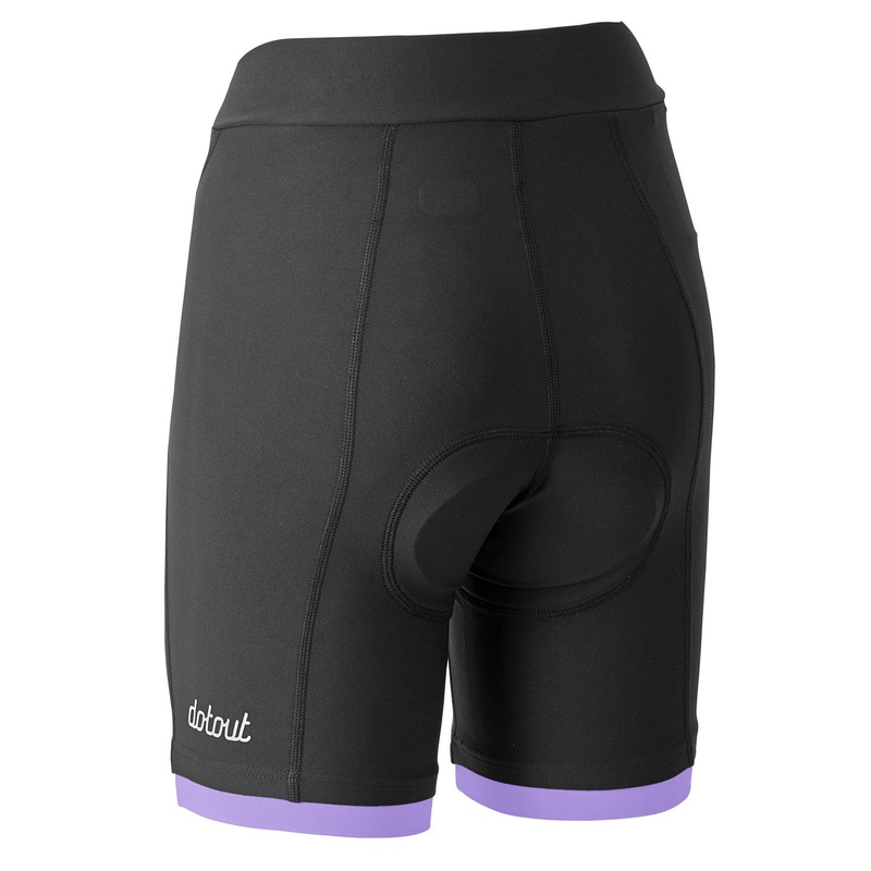 Pantaloncini donna Dotout Instinct Pro - Nero lilla