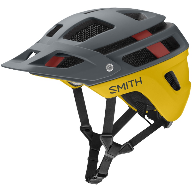 Casco Smith Forefront 2 Mips - Grigio giallo