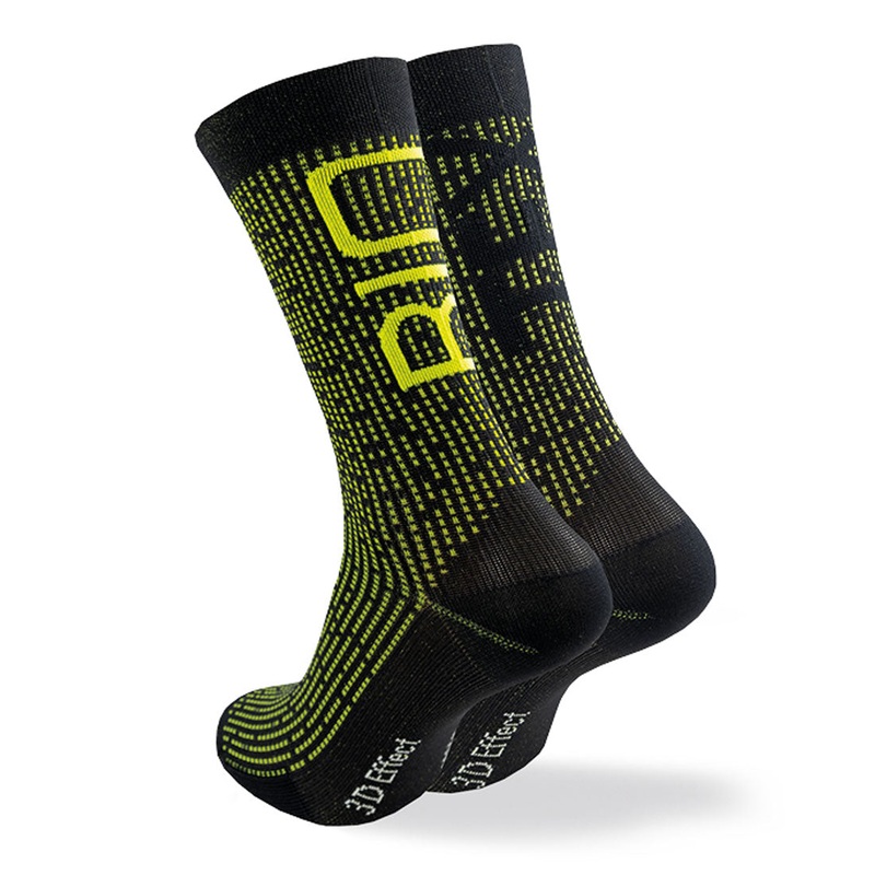 Calze Biotex 3D Fresh - Nero giallo