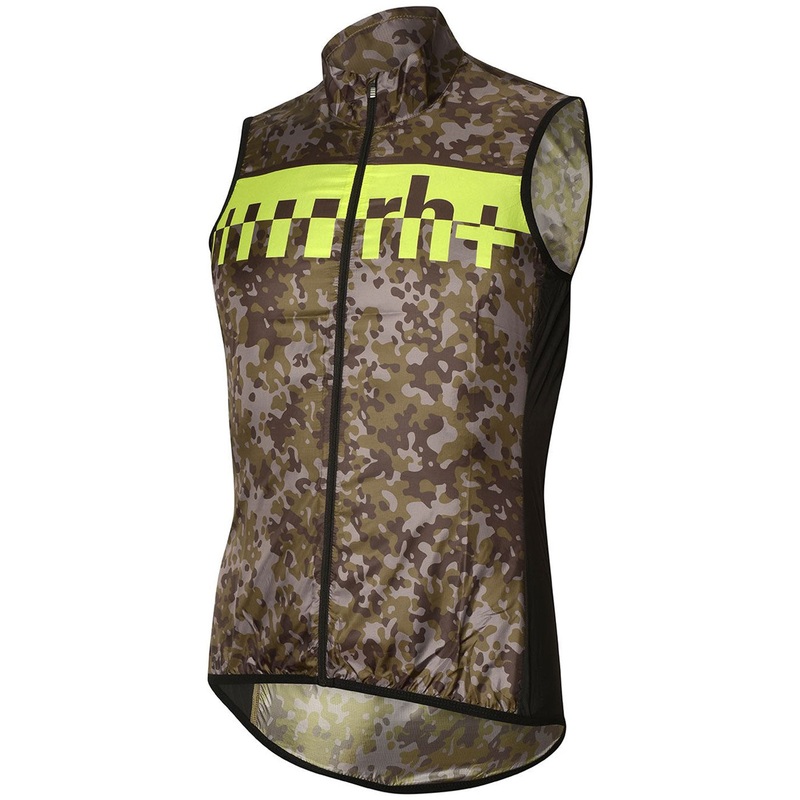 Gilet Rh+ Emergency Pocket - Camo verde