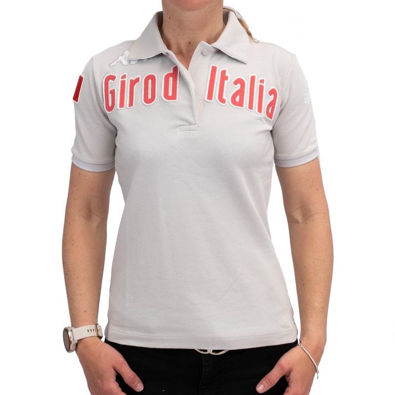 Polo donna Giro d'Italia Eroi - Grigio