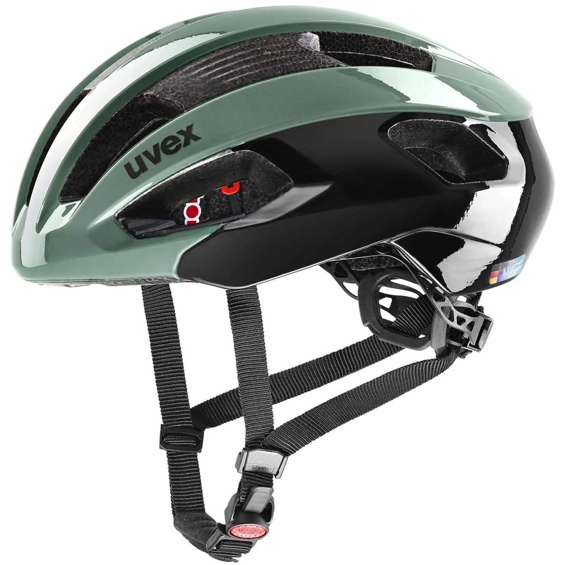 Casco Uvex Rise - Verde nero