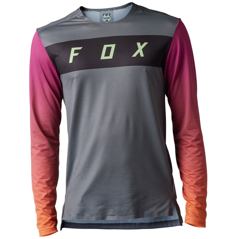 Maglia maniche lunghe Fox Flexair Arcadia - Grigio
