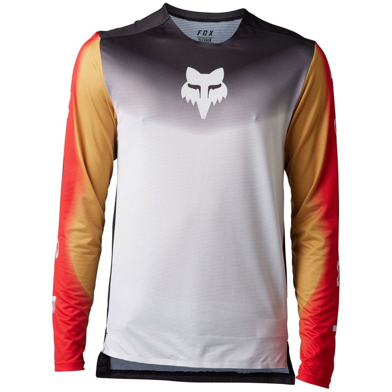 Maglia maniche lunghe Fox Flexair Novah - Grigio