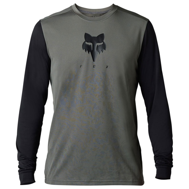 Maglia maniche lunghe Fox Ranger TruDri - Grigio