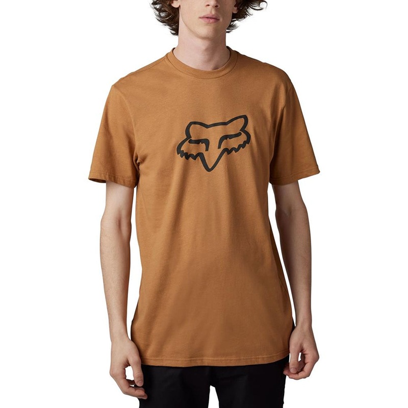 T-Shirt Fox Legacy Head - Marrone