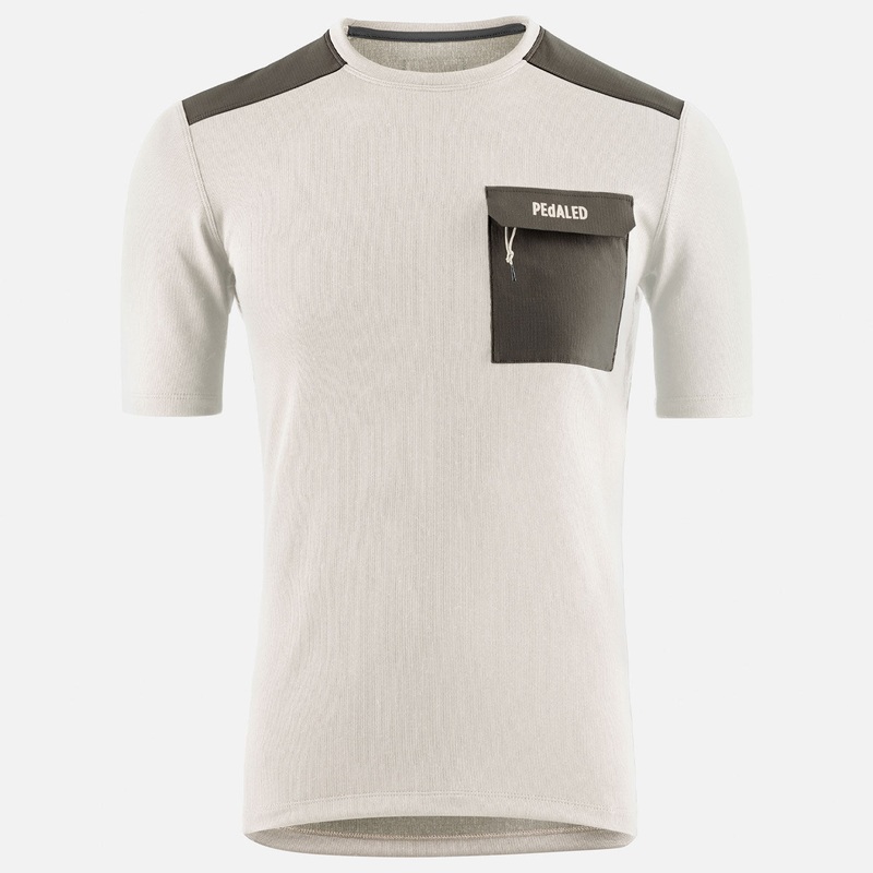 T-Shirt Pedaled Odyssey Merino - Beige