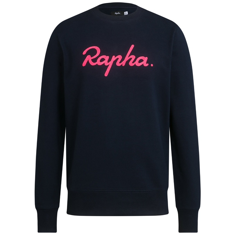 Felpa Rapha Logo - Blu