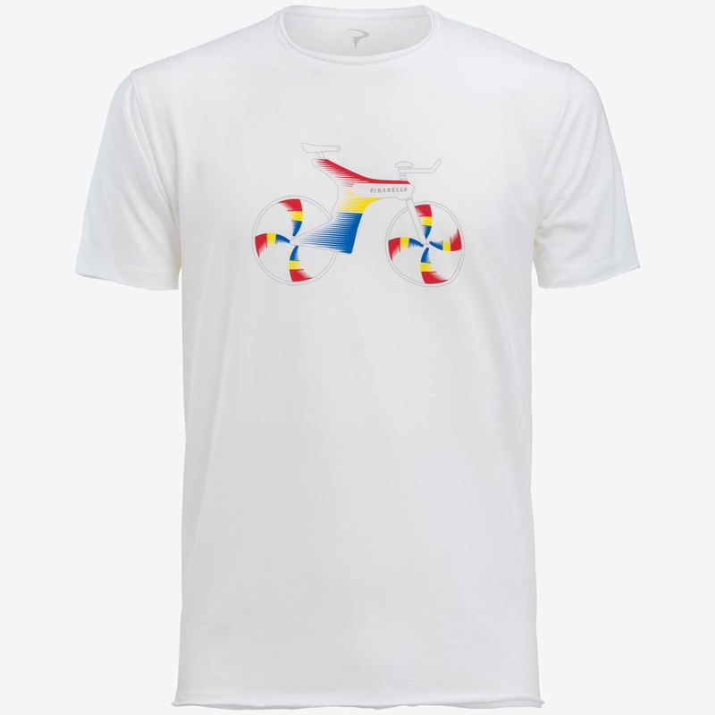 T-Shirt Pinarello Espada - Bianco
