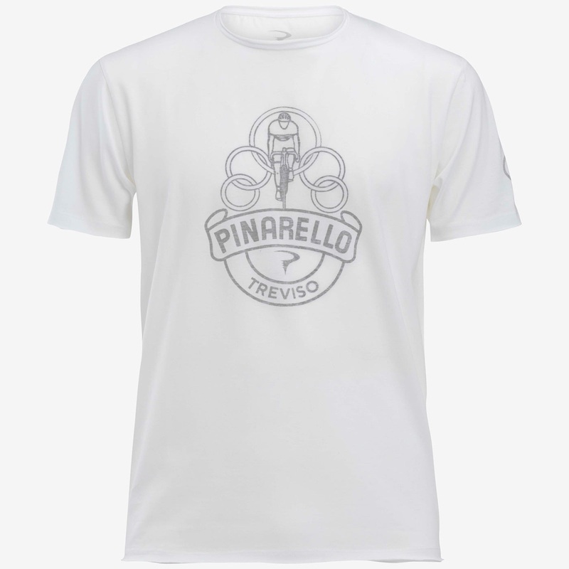 T-Shirt Pinarello Treviso - Bianco