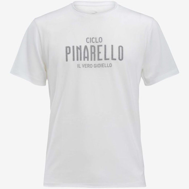 T-Shirt Pinarello Vero Gioiello - Bianco