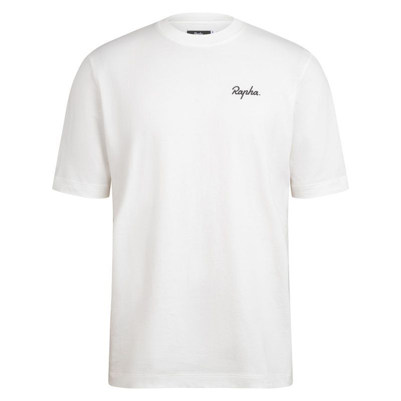T-Shirt Rapha Logo - Bianco