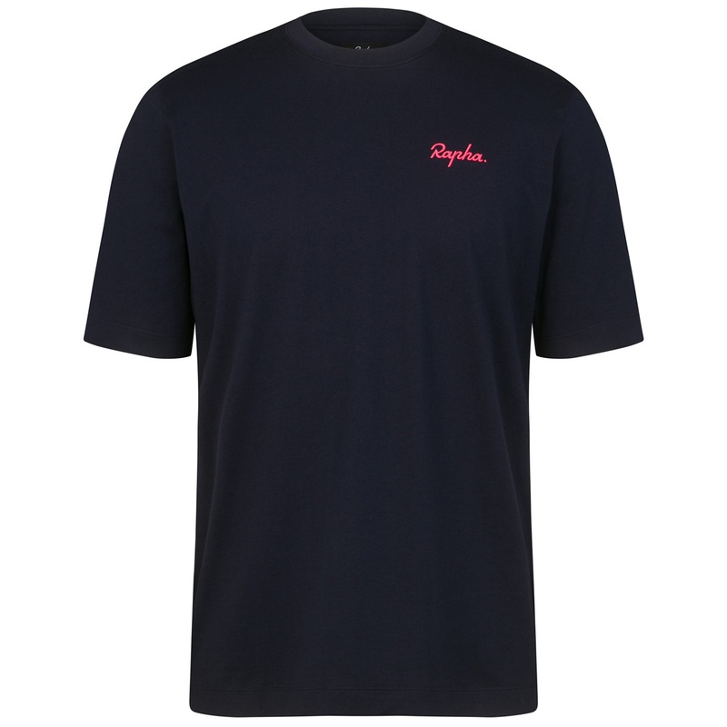 T-Shirt Rapha Logo - Blu
