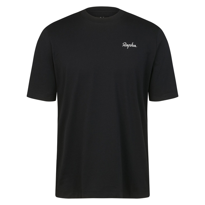 T-Shirt Rapha Logo - Nero