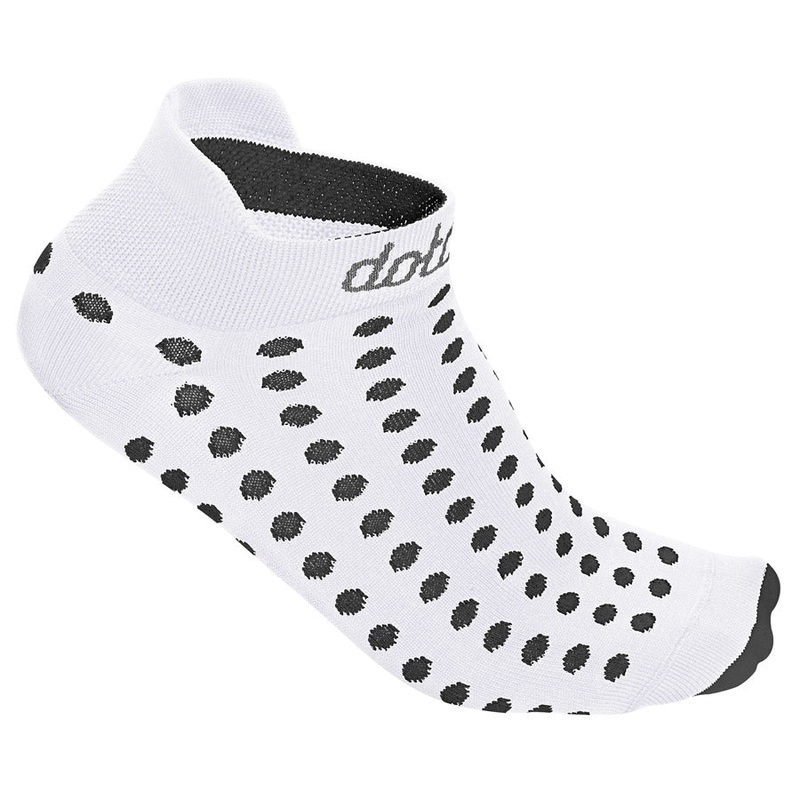 Calze DotOut Dots Short 2018 - Bianco Nero