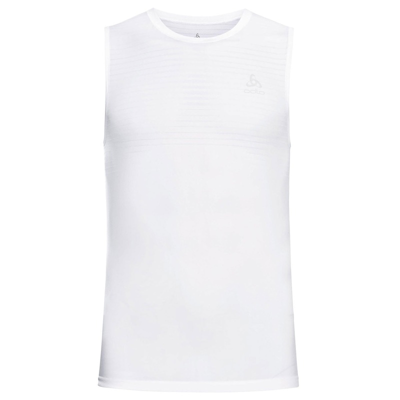 Maglia intima senza maniche Odlo Performance X-Light Eco - Bianco