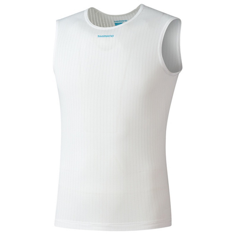 Maglia intima senza maniche Shimano Vertex - Bianco