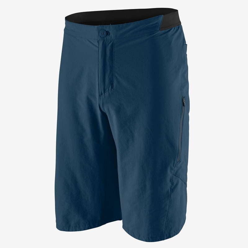 Pantaloncini Patagonia Landfarer Bike - Blu