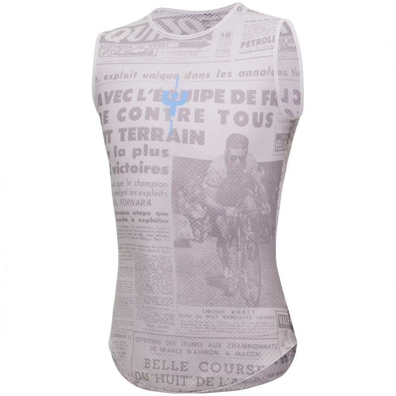 Maglia intima senza maniche Santini Tour de France Maillot Jaune - Mont Ventoux