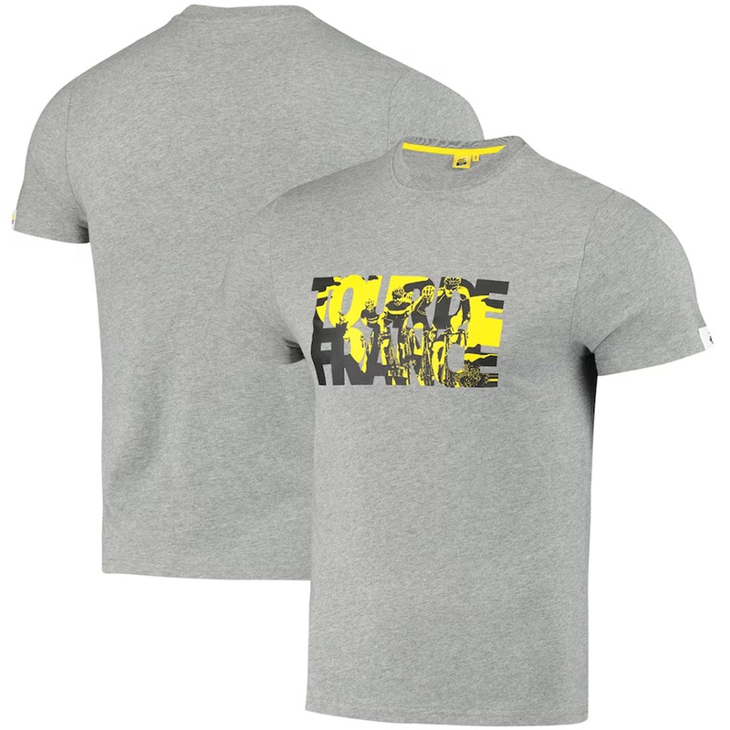 T-Shirt Tour de France Bicolor - Grigio