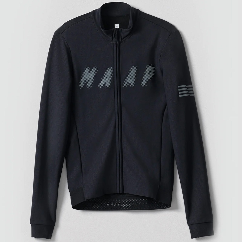 Maglia maniche lunghe Maap Halftone Thermal Pro - Nero