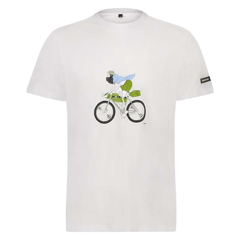 T-Shirt Shimano Sentiero LTD - Bianco