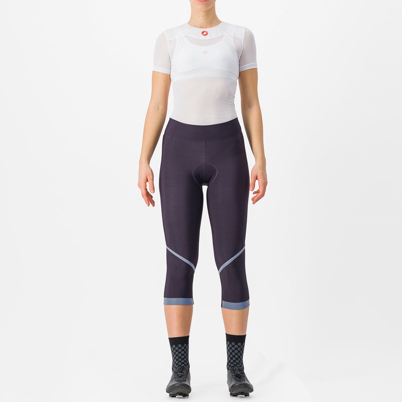 Bermuda donna Castelli Velocissima DT - Viola