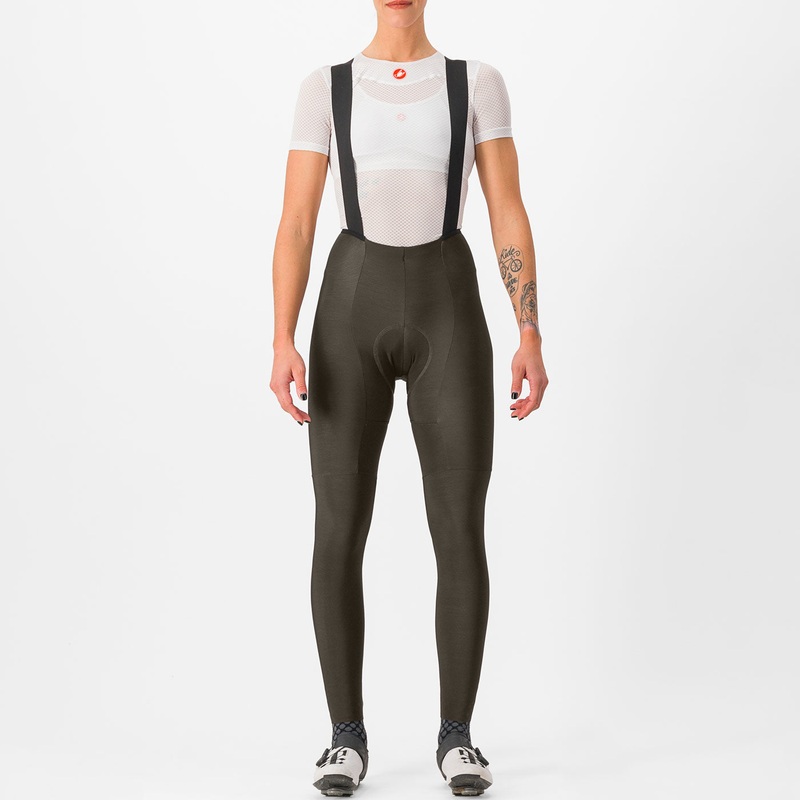 Calzamaglia donna Castelli Free Aero RC DT - Marrone