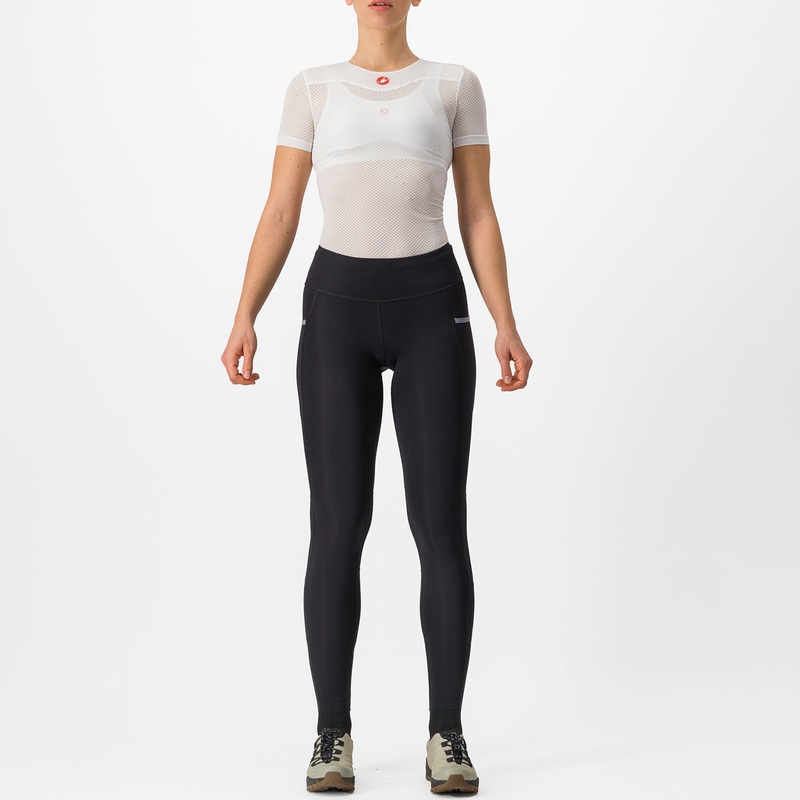 Calzamaglia donna Castelli Unlimited Trail - Nero