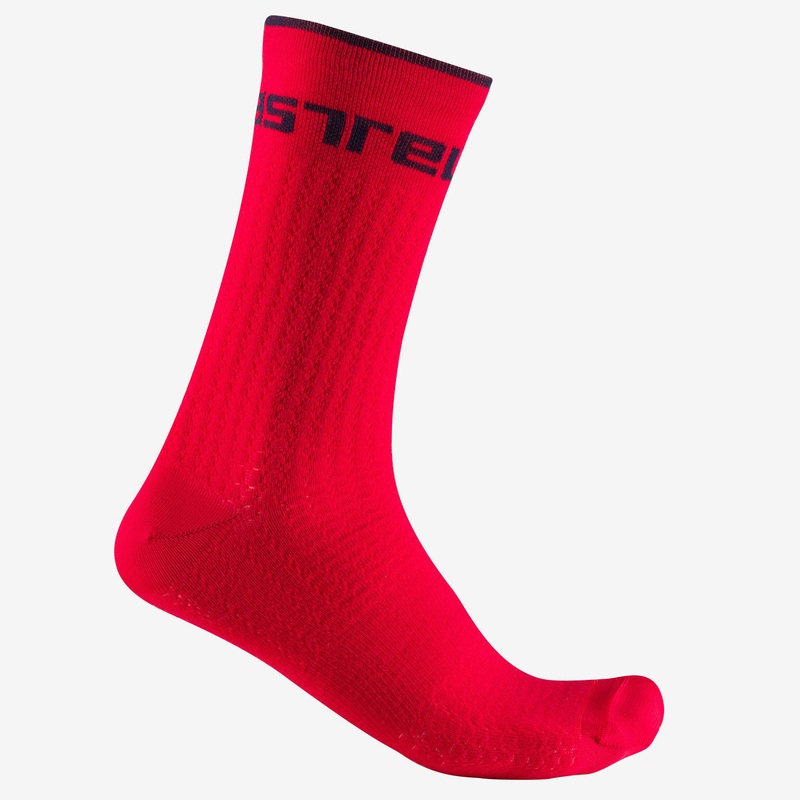 Calze Castelli Distanza 20 - Rosso