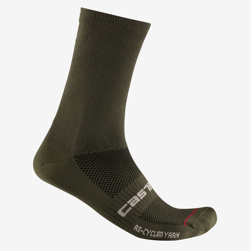 Calze Castelli Re-cycle Thermal 18 - Verde