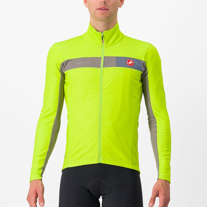 Giacca Castelli Mortirolo 6S - Giallo