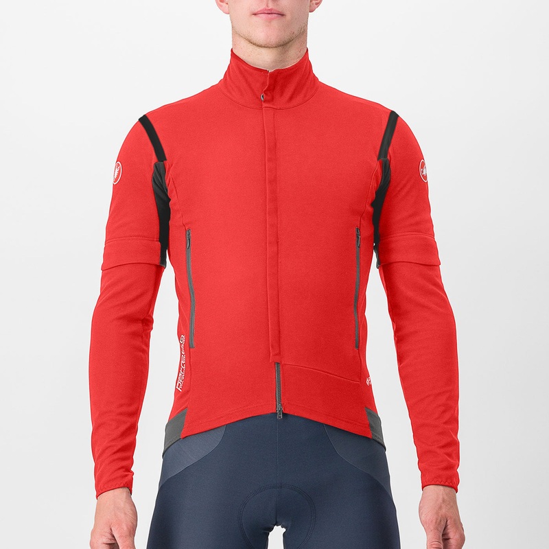 Giacca Castelli Perfetto RoS 2 Convertible - Rosso