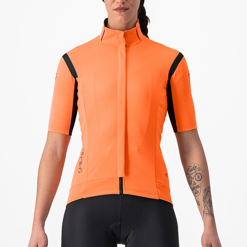Maglia donna Castelli Gabba RoS 2 - Arancio nero
