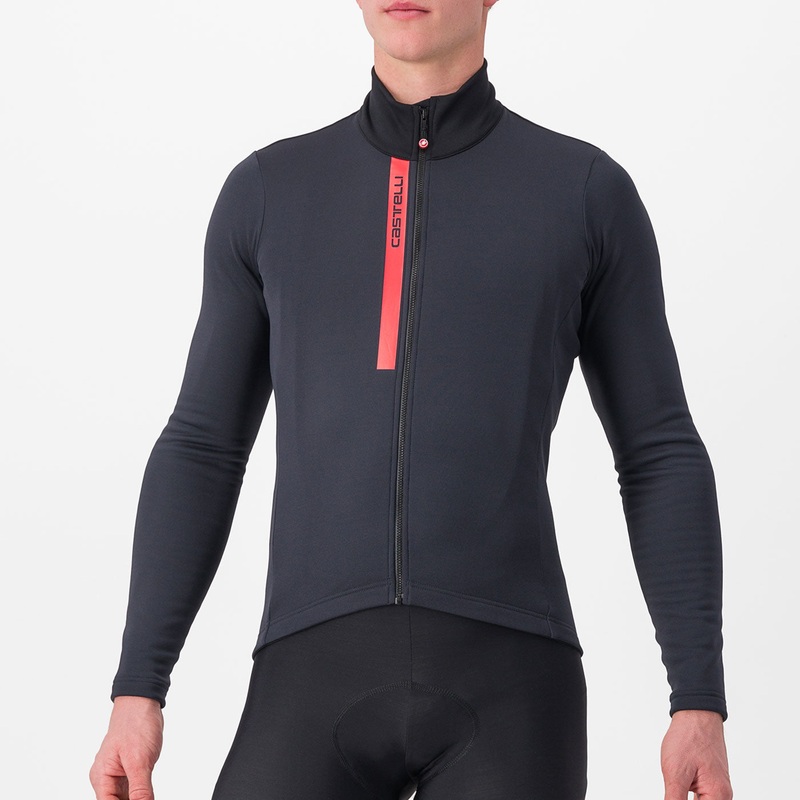 Maglia maniche lunghe Castelli Entrata - Nero