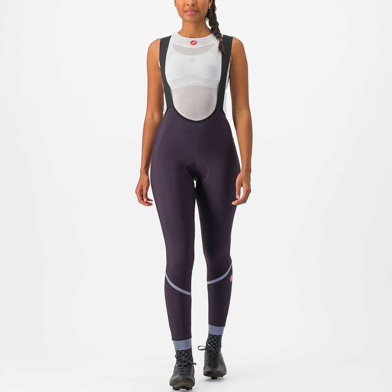 Calzamaglia donna Castelli Velocissima DT - Viola