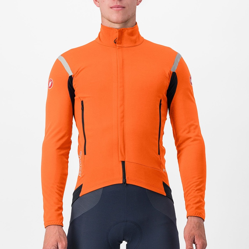 Giacca Castelli Perfetto RoS 2 - Arancio