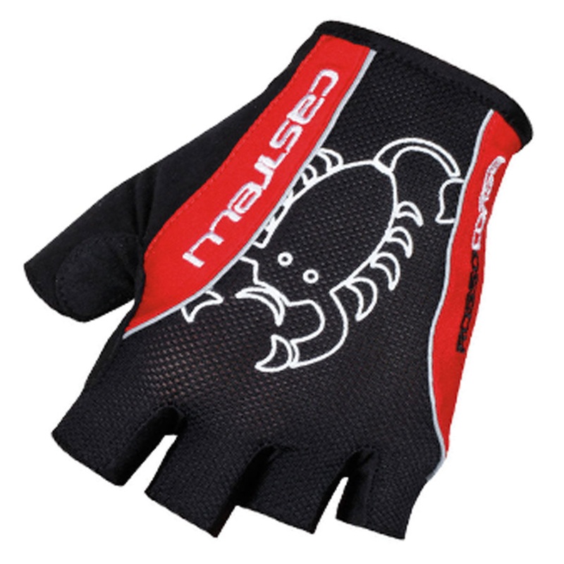 Guanti Castelli Rosso Corsa Classic - Nero/Rosso