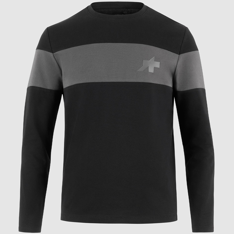 T-Shirt maniche lunghe Assos Signature Evo - Nero