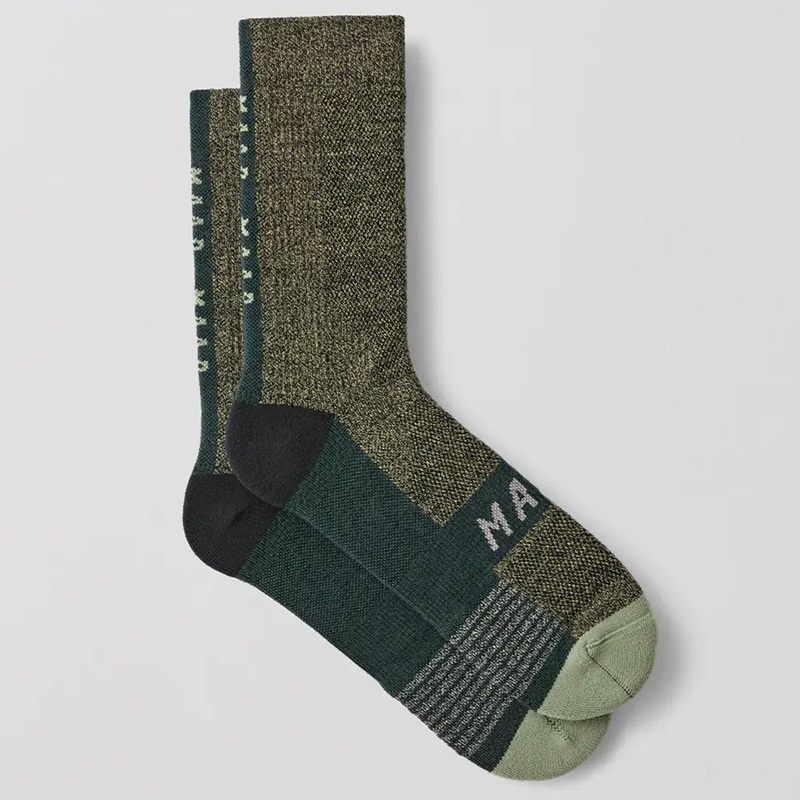 Calze Maap Alt_Road Merino Space Dye - Verde