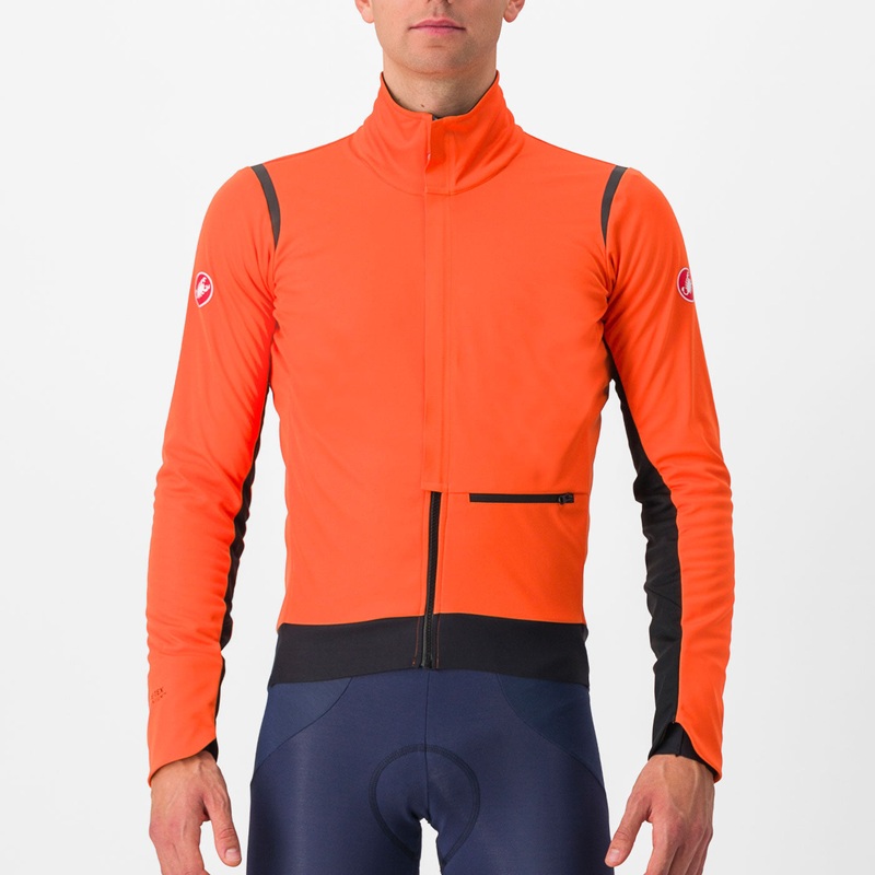 Giacca Castelli Alpha Doppio RoS - Arancio