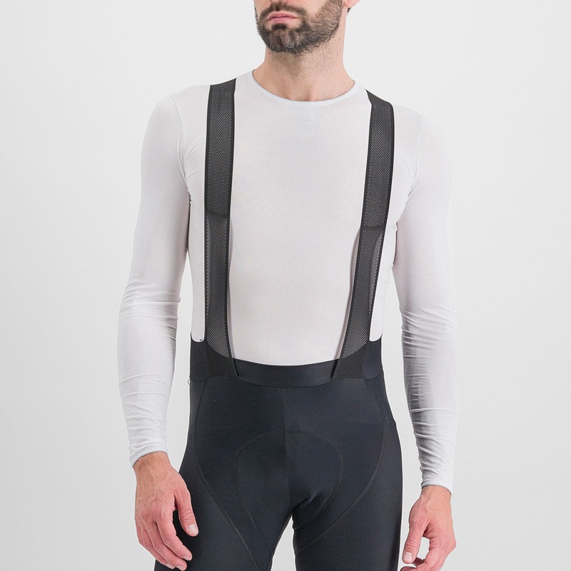 Maglia intima maniche lunghe Sportful Midweight Layer - Bianco