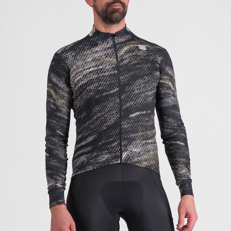 Maglia maniche lunghe Sportful Cliff Supergiara - Nero