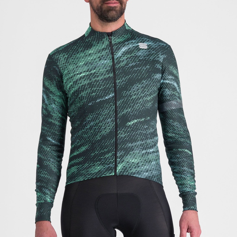 Maglia maniche lunghe Sportful Cliff Supergiara - Verde scuro
