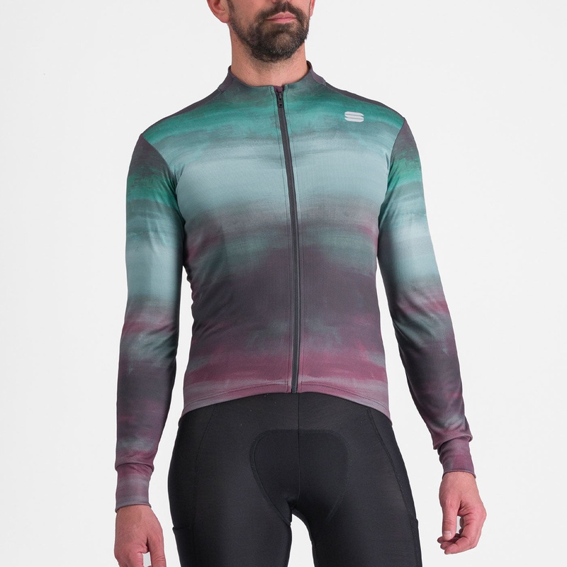 Maglia maniche lunghe Sportful Flow Supergiara - Verde