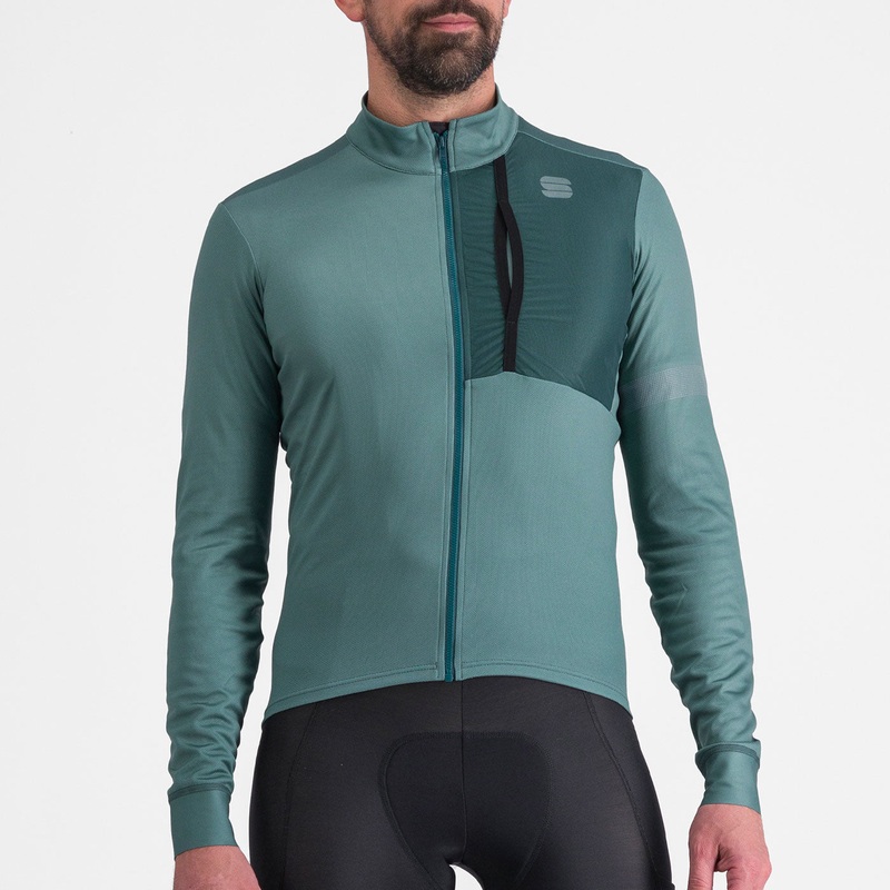 Maglia maniche lunghe Sportful Supergiara - Verde