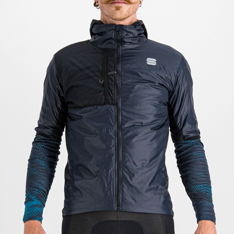 Maglia Sportful Supergiara Puffy - Blu
