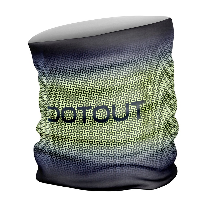 Scaldacollo Dotout Flag - Nero giallo