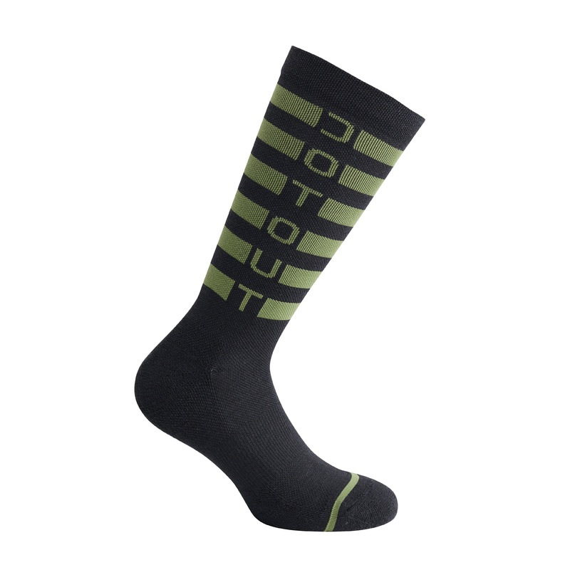 Calze Dotout Stripe - Nero verde